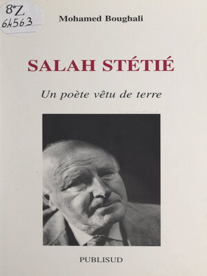 cover image of Salah Stétié
